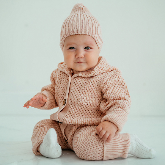 К-501 Комплект вязанный. Пудра