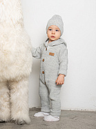 К-501 Комплект вязанный. Серый