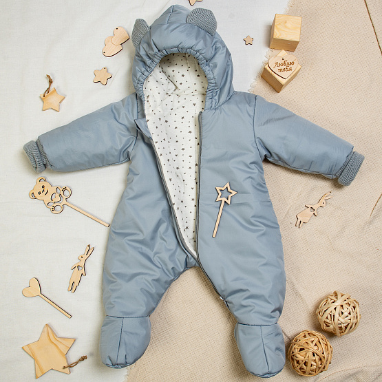 Комбинезон прогулочный утеплённый "Space" арт.11-408