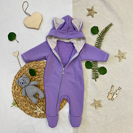 № М-517 Комбинезон детский "Ушастик", сирень