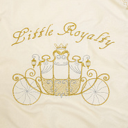 №124 Конверт прогулочный с декоративной вышивкой «Crown Royal»